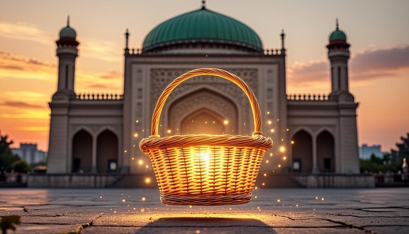 সুবহে সাদিকে আলোর ঝুড়ি — আধ্যাত্মিক দৃশ্য